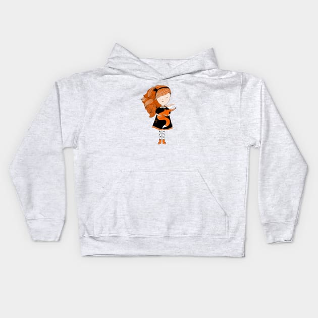 Foxy Kids Hoodie by Krize